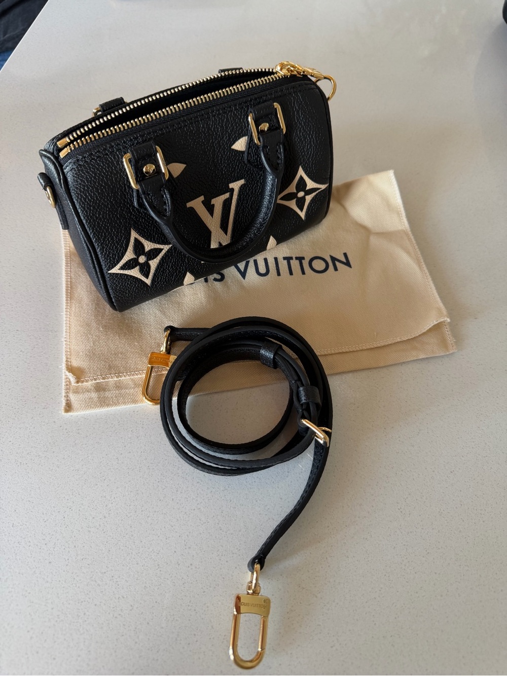[SOLD] Louis Vuitton Nano Speedy Black - Picture 10 of 16